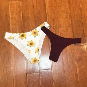 SHEIN Bikini Bottom Bundle